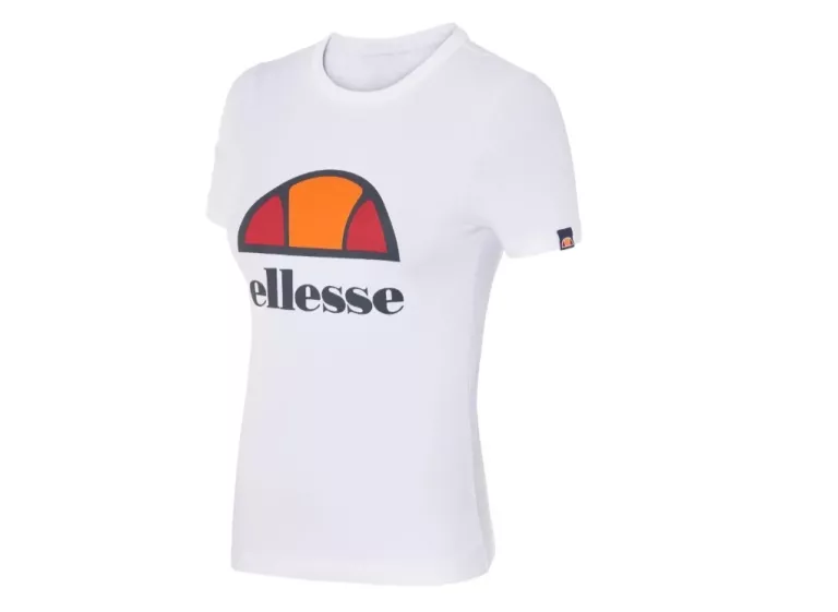 ELLESSE T-SHIRT DAMSKI BIAŁY L 5063347536286