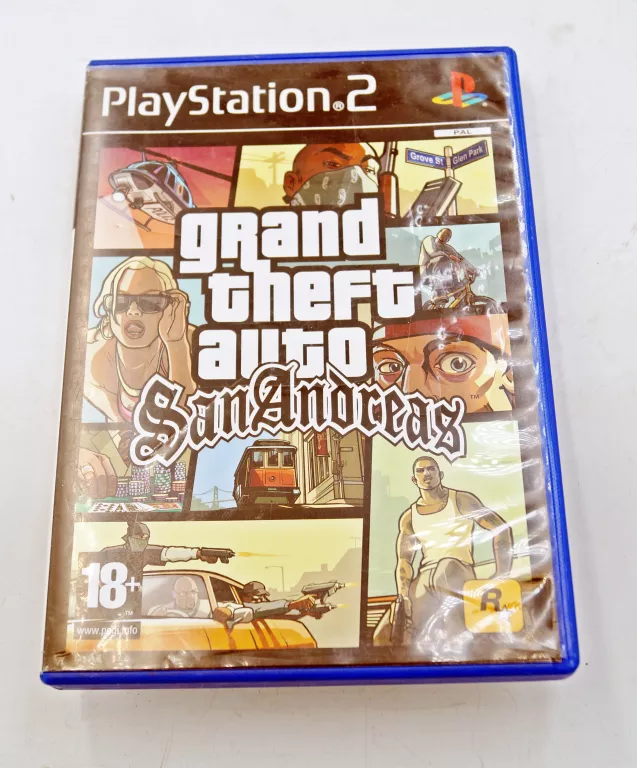 GRA PS2 GTA GRAND THEFT AUTO SAN ANDREAS