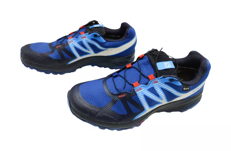 MĘSKIE BUTY DO BIEGANIA SALOMON XA SIWA GTX NAVY R-41 1/3