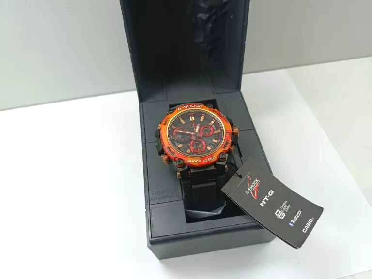 ZEGAREK CASIO G-SHOCK MTG-B3000FR-1AER FLARE RED LIMITED EDITION KOMPLET