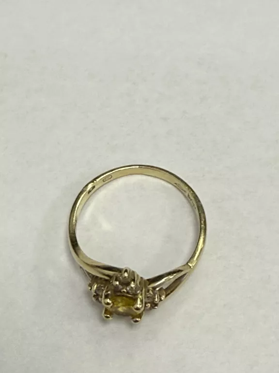 ZŁOTY PIERŚCIONEK(585) 3,02G R17