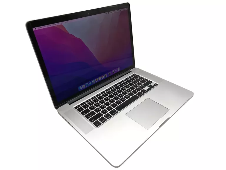 LAPTOP APPLE MACBOOK PRO A1398 15,4" INTEL CORE I7 16/256GB SSD 1619 CYKLI