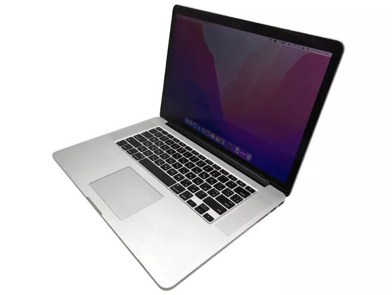 LAPTOP APPLE MACBOOK PRO A1398 15,4" INTEL CORE I7 16/256GB SSD 1619 CYKLI