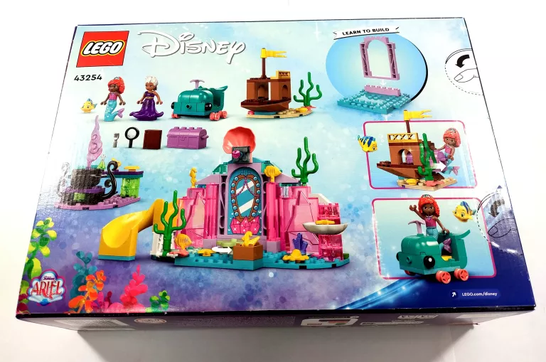 LEGO DISNEY PRINCESS KRYSZTAŁOWA GROTA ARIELKI 43254