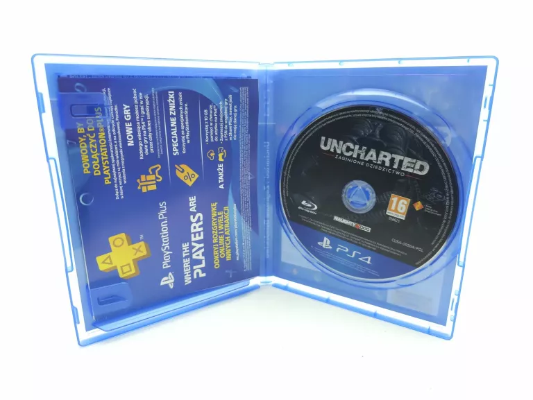 PS4 UNCHARTED ZAGINIONE DZIEDZICTWO