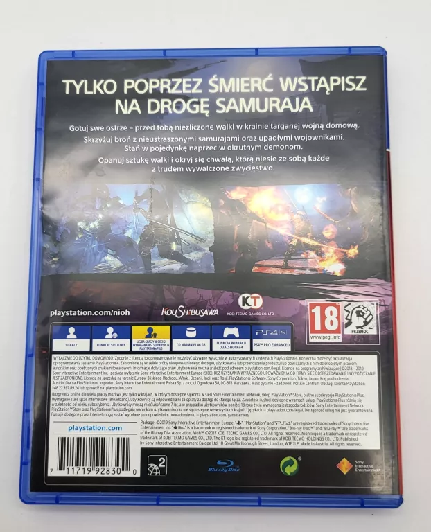 GRA PS4 NIOH