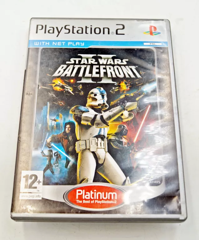 GRA PS2 STAR WARS BATTLEFRONT II EDYCJA PLATYNOWA