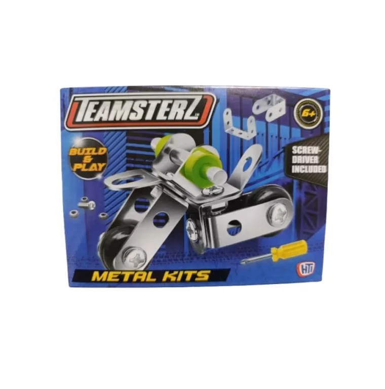 ZESTAW KONSTRUKCYJNY TEAMSTERZ DIY MINI MOTOR METAL KITS HTI