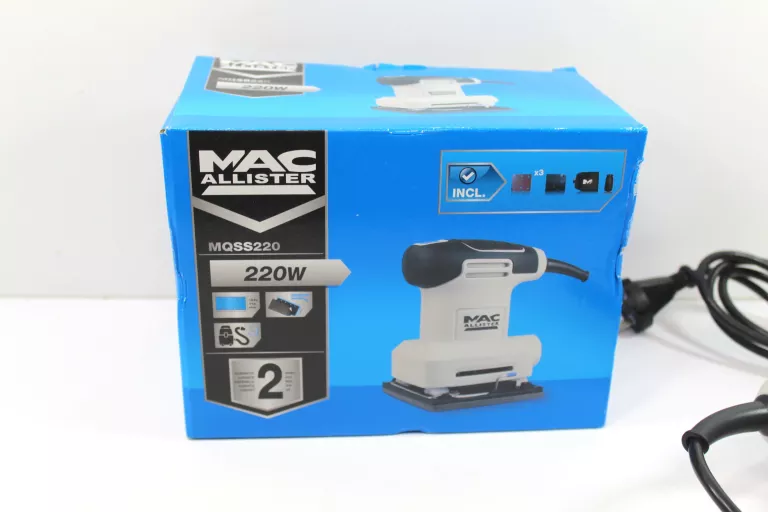 SZLIFIERKA OSCYLACYJNA MAC ALLISTER MQSS220