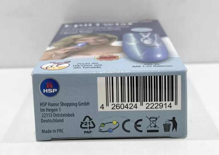 PRECYZYJNY DEPILATOR DIAMENTOWY RELAXVITAL EPIL TWIST LED