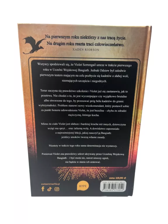 IRON FLAME. ŻELAZNY PŁOMIEŃ REBECCA YARROS