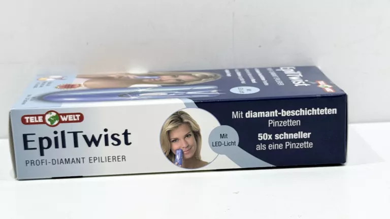 PRECYZYJNY DEPILATOR DIAMENTOWY RELAXVITAL EPIL TWIST LED