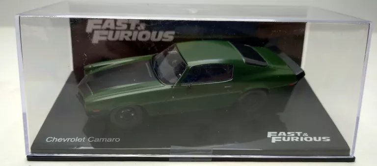 ZABAWKA KOLEKCJONERSKA FAST & FURIOUS CHEVROLET CAMARO