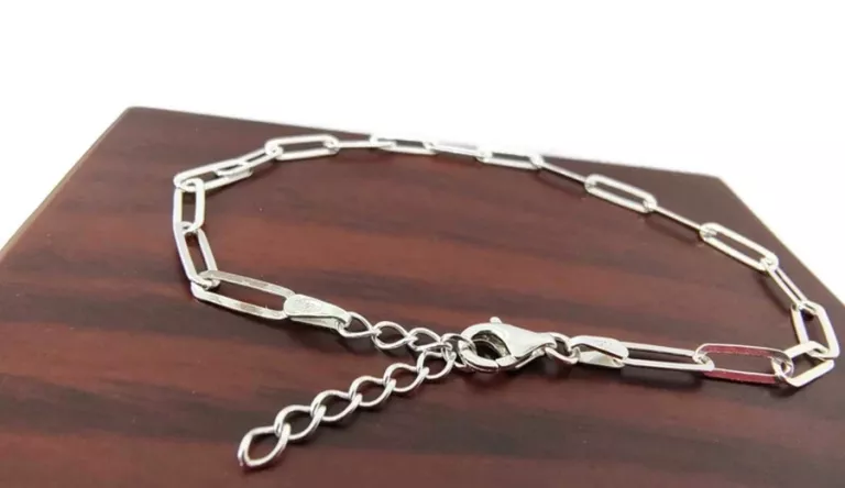 SREBRNA BRANSOLETKA DUŻE OGNIWA P.925 1,68G