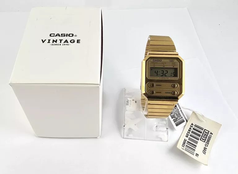 ZEGAREK CASIO A100WEG-9AEF + PUDEŁKO