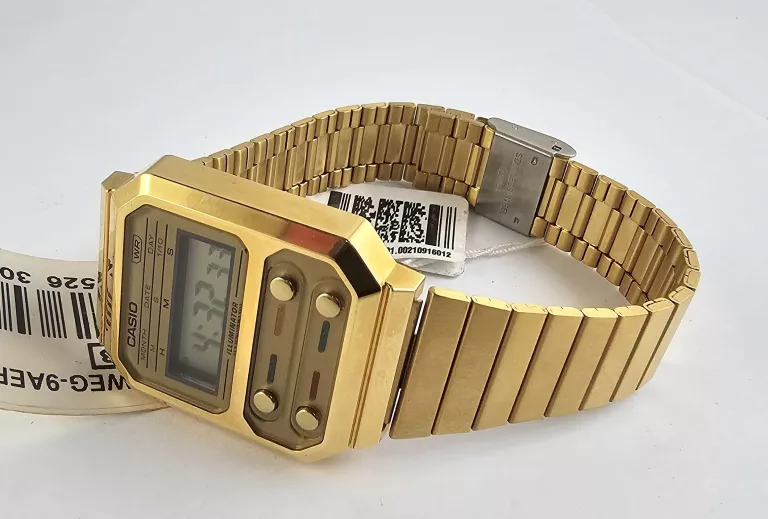 ZEGAREK CASIO A100WEG-9AEF + PUDEŁKO