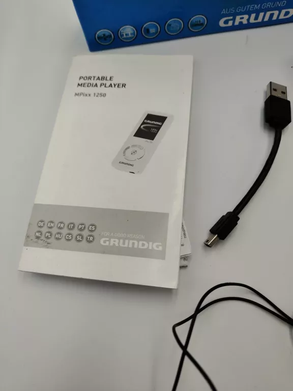 ODTWARZACZ MP3 GRUNDIG MPIXX 1250  OPIS