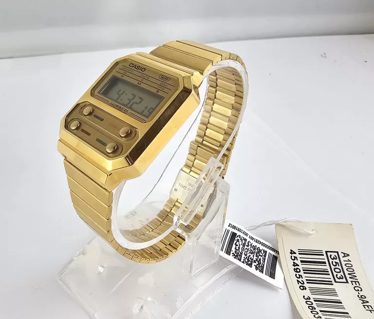 ZEGAREK CASIO A100WEG-9AEF + PUDEŁKO
