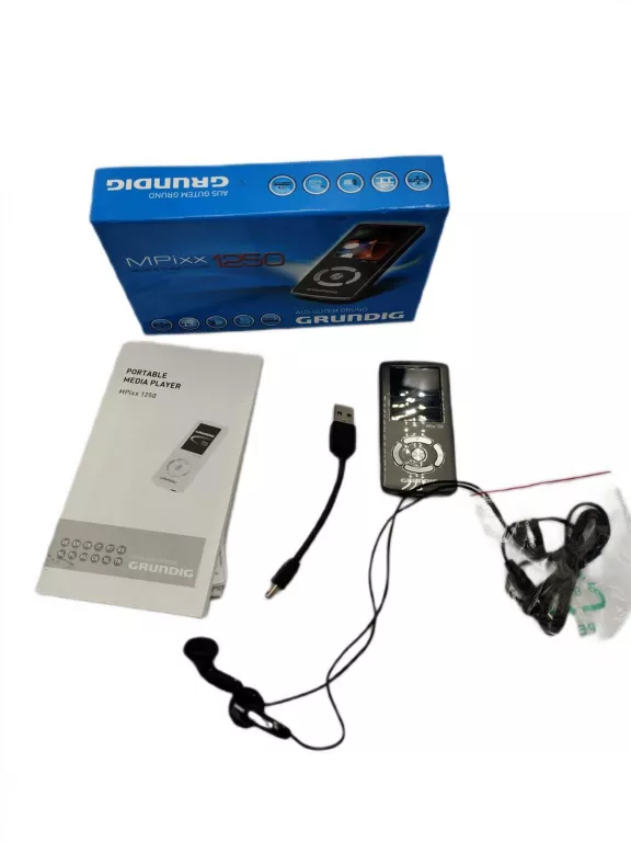 ODTWARZACZ MP3 GRUNDIG MPIXX 1250  OPIS