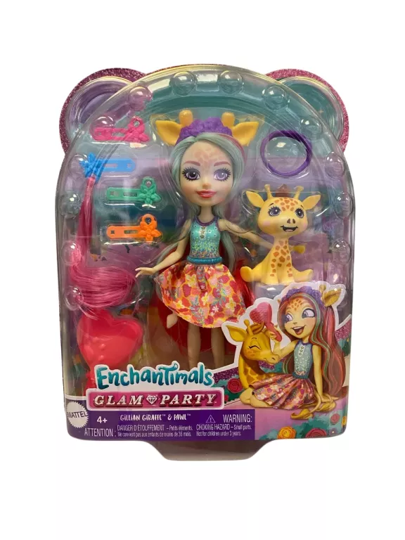 LALKA ENCHANTIMALS ŻYRAFA DELUXE HNV29 MATTEL