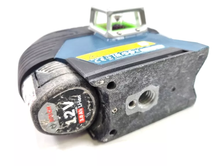 LASER LINIOWY BOSCH GLL 3-80 CG ZIELONY 3 LINIE AKU 3.0AH POKROWIEC