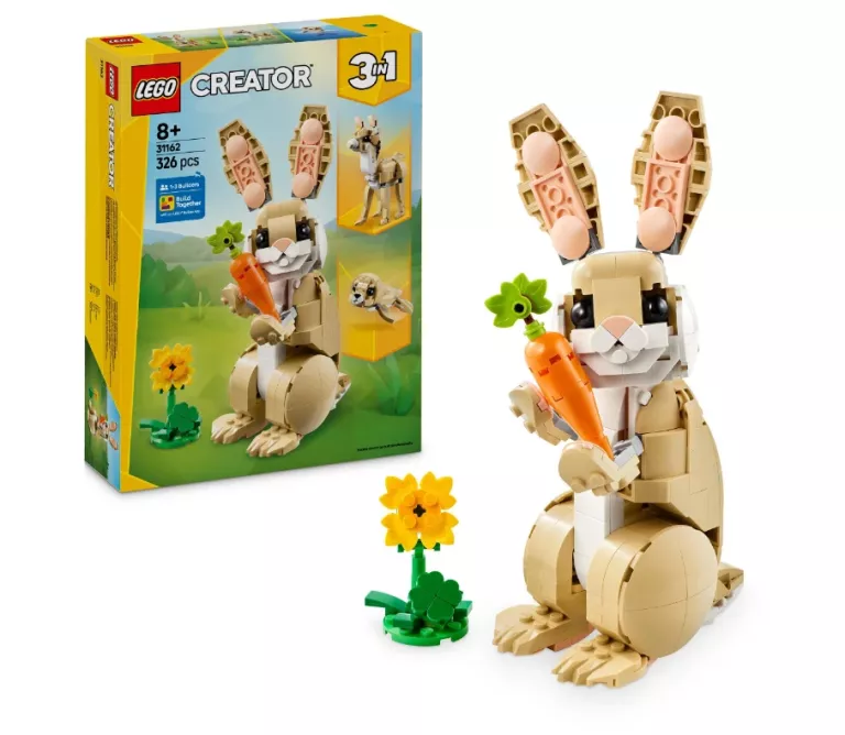 LEGO CREATOR 3 W 1 UROCZY KRÓLICZEK 31162