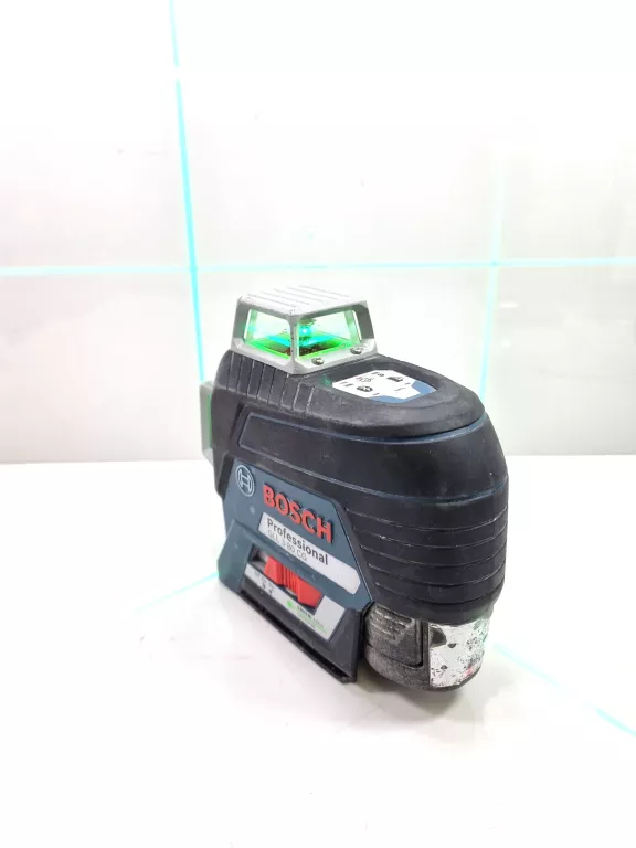 LASER LINIOWY BOSCH GLL 3-80 CG ZIELONY 3 LINIE AKU 3.0AH POKROWIEC