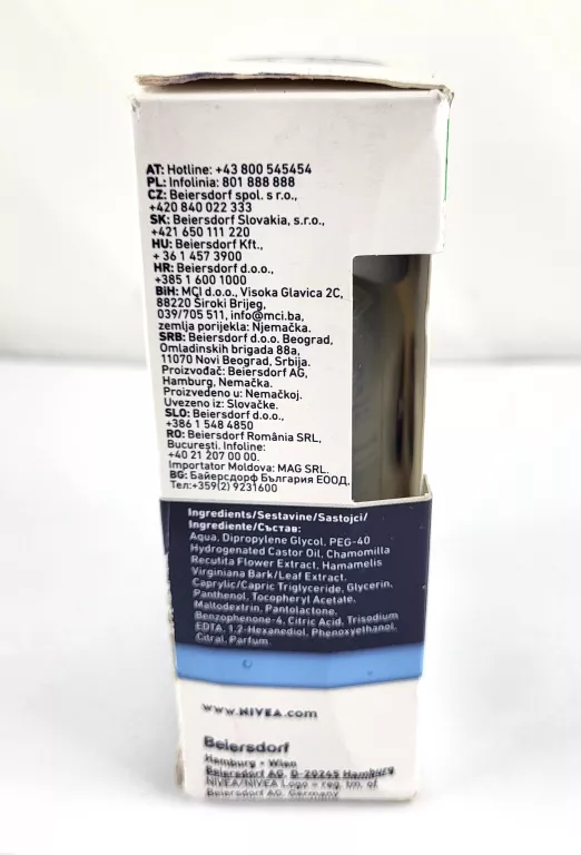 NIVEA MEN WODA PO GOLENIU SENSITIVE 0% ALCOHOL 100ML