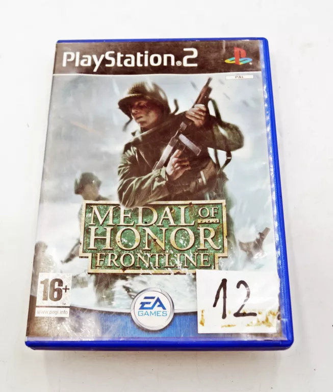 PS2 MEDAL OF HONOR FRONTLINE POLSKA DYSTRYBUCJA