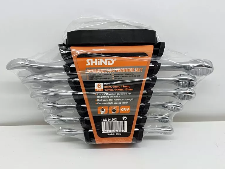 ZESTAW KLUCZY SHIND COMBINATION SPANNER SET