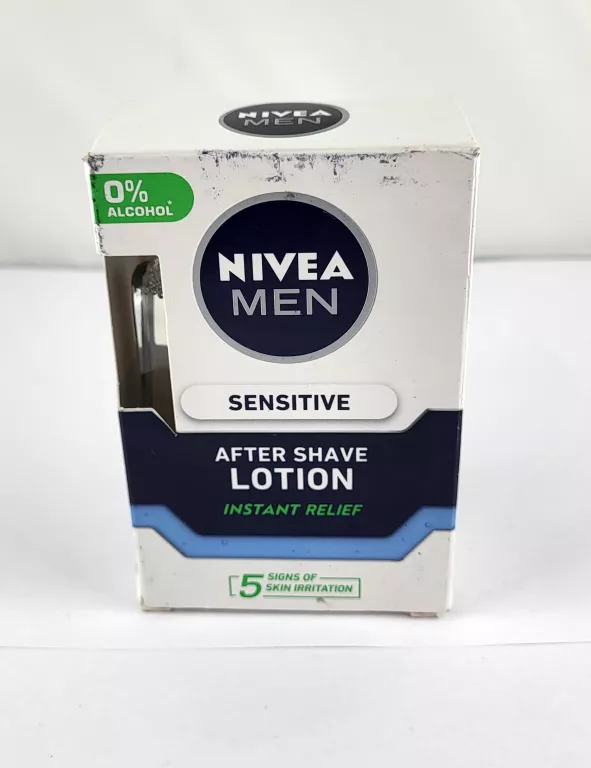 NIVEA MEN WODA PO GOLENIU SENSITIVE 0% ALCOHOL 100ML