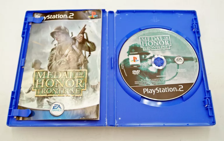 PS2 MEDAL OF HONOR FRONTLINE POLSKA DYSTRYBUCJA