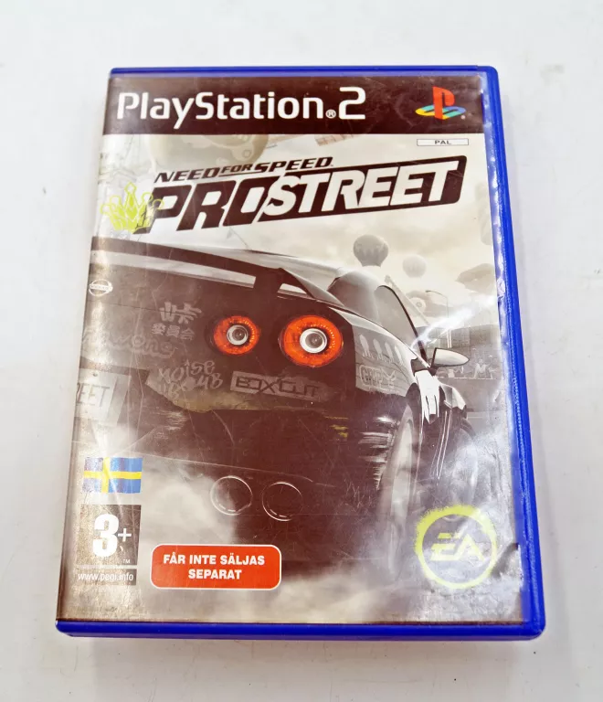 GRA PS2 NEED FOR SPEED PROSTREET