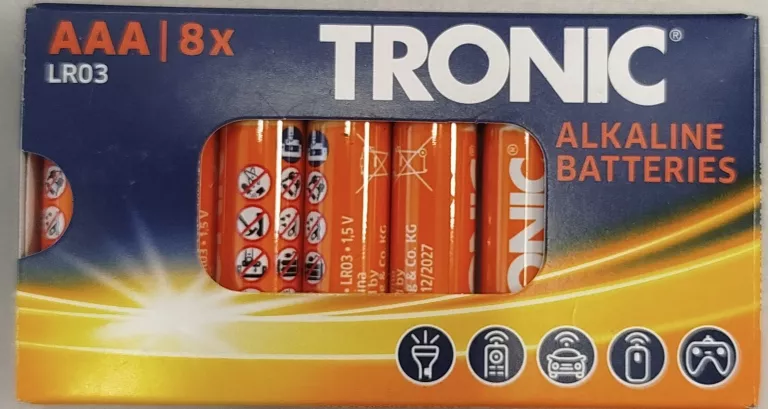 TRONIC BATERIE AAA 8 SZT