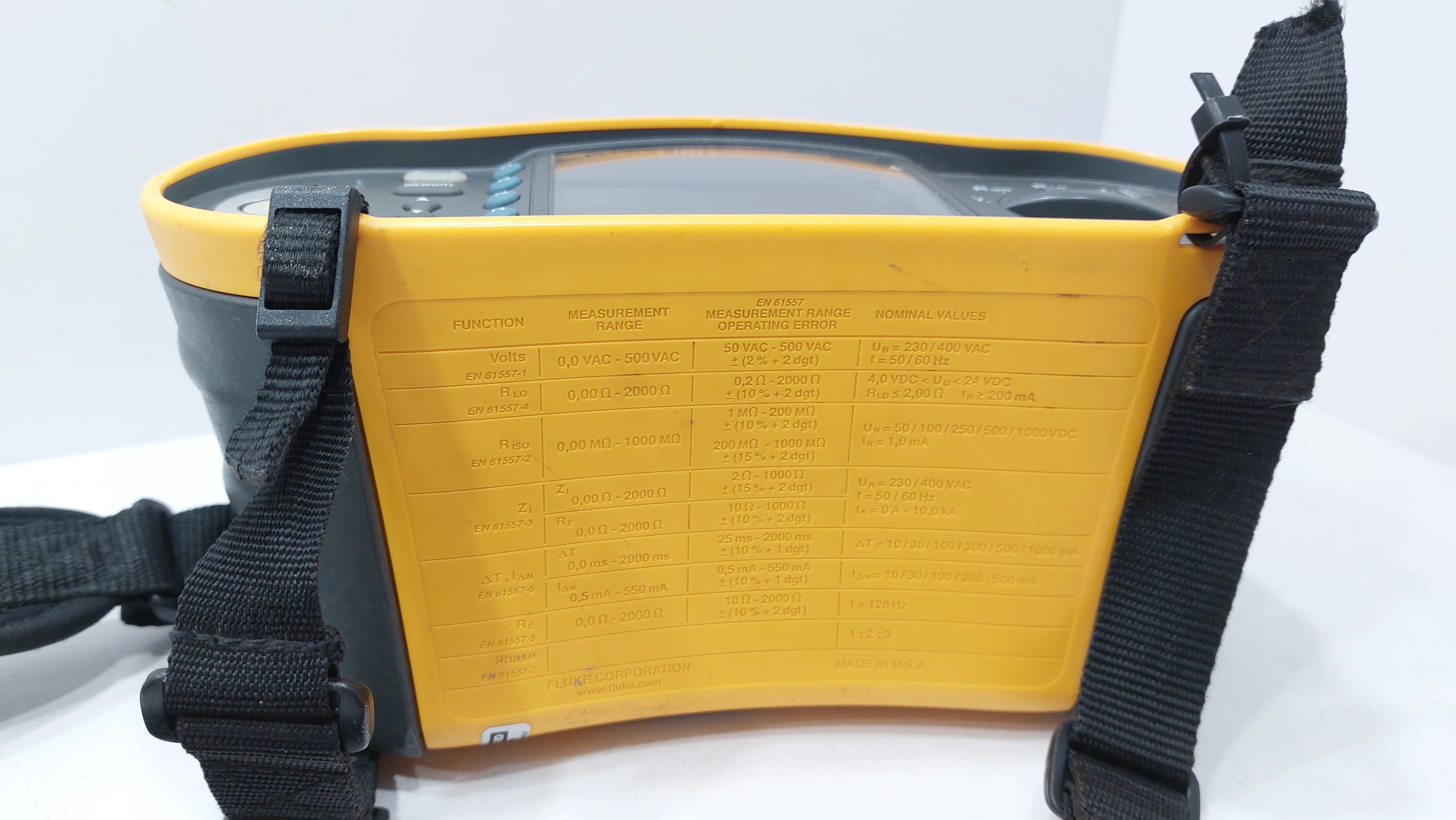 miernik-tester-instalacji-fluke-1653-opis-maksymalny-pomiar-1000000000