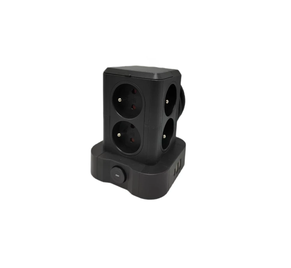 przedluzacz-kostka-pro-max-8-gniazd-tradycyjne-2-x-usb-usb-c-czarny-garbary-53-poznan