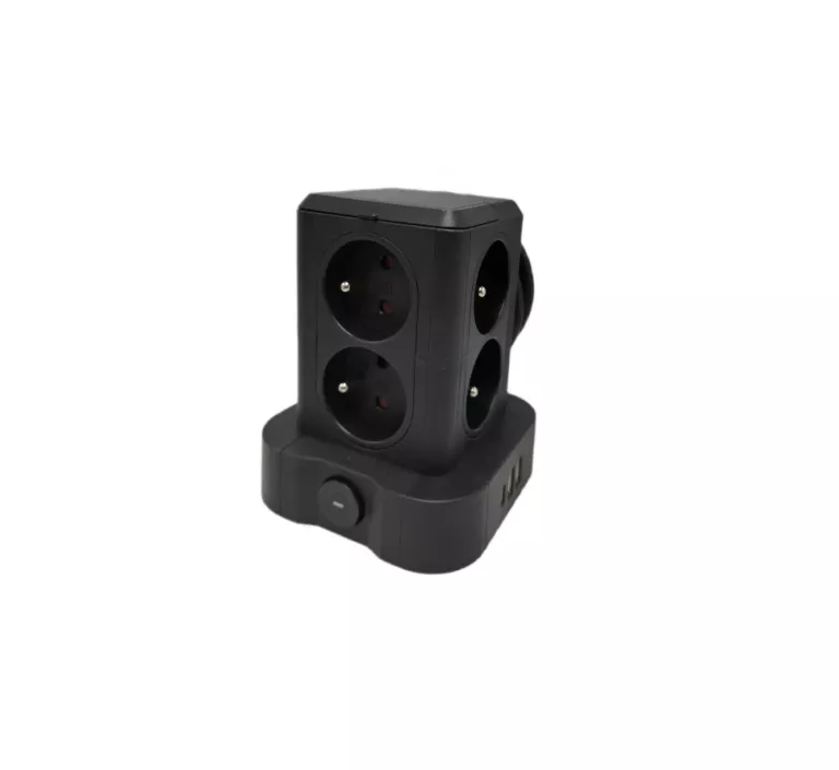 przedluzacz-kostka-pro-max-8-gniazd-tradycyjne-2-x-usb-usb-c-czarny-garbary-53-poznan