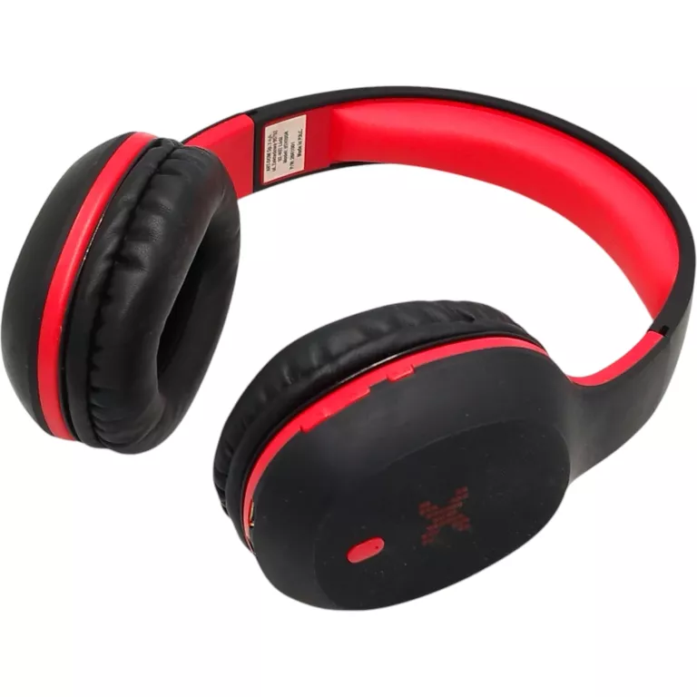 SŁUCHAWKI BEZPRZEWODOWE BLUETOOTH 5.0 NAUSZNE XMUSIC BTH105R DO 10H PRACY