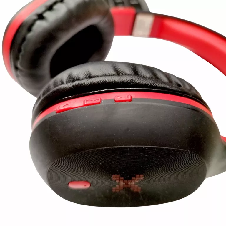 SŁUCHAWKI BEZPRZEWODOWE BLUETOOTH 5.0 NAUSZNE XMUSIC BTH105R DO 10H PRACY