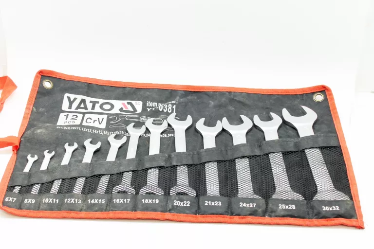 YATO KLUCZE PŁASKIE 6-32MM 12SZT YT-0381