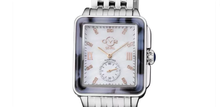 GEVRIL GV2 BARI TORTOISE DIAMOND 9244B