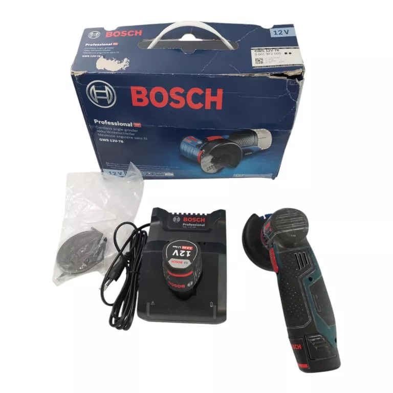 SZLIFIERKA AKUMULATOROWA BOSCH GWS 12V-76