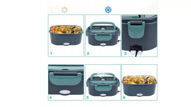 LUNCHBOX ELEKTRYCZNY PODGRZEWANY POJEMNIK NA ŻYWNOŚĆ LUNCH BOX TERMICZNY