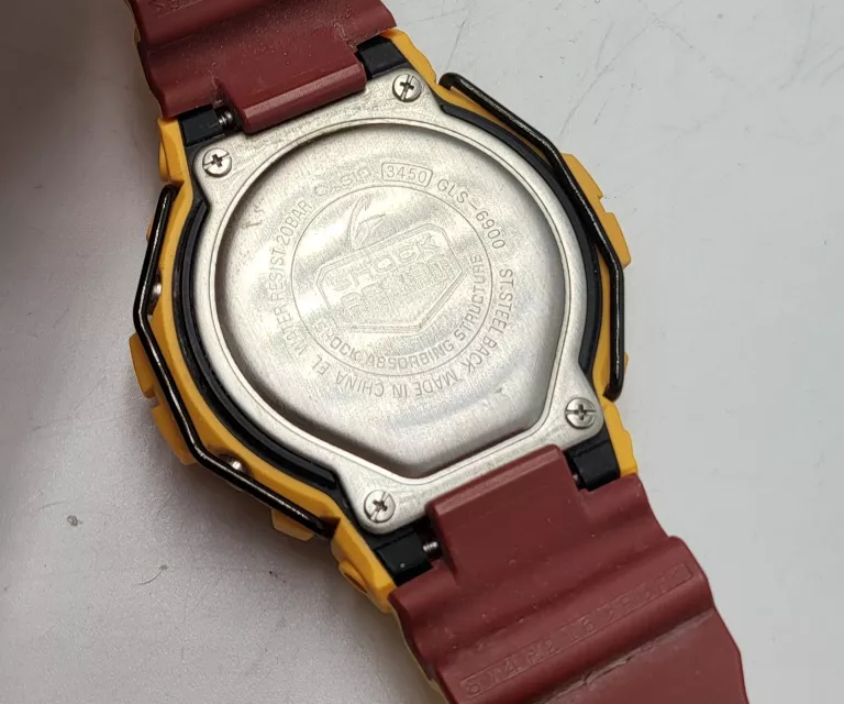 ZEGAREK CASIO G-SHOCK GLS-6900-9ER ŻÓŁTY