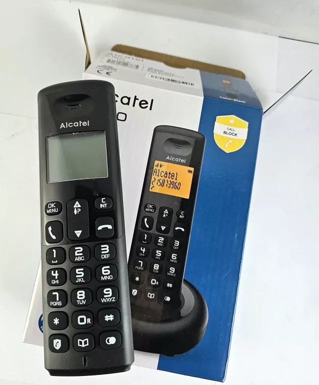 TELEFON STACJONARNY ALCATEL E160 KOMPLET