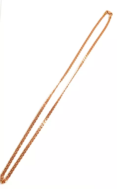 ZŁOTY ŁAŃCUSZEK MIDAS PRÓBA 585 DŁUGOŚC 55 CM RÓŻOWE ZŁOTO