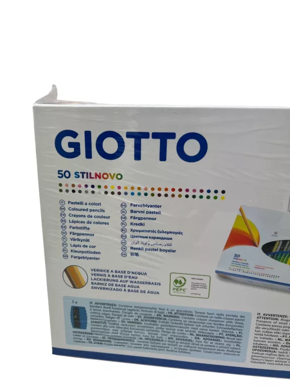KREDKI PASTELOWE GIOTTO STILNOVO 50/40 FLAMASTRÓW