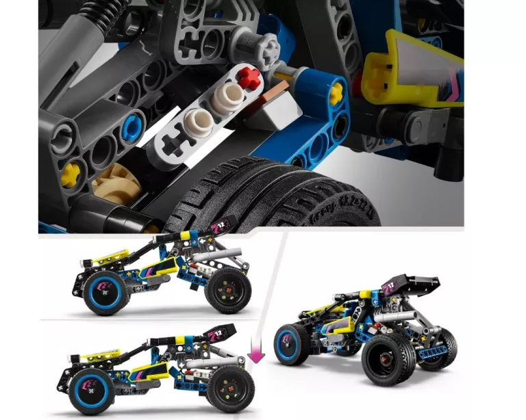 LEGO TECHNIC 42164 WYŚCIGOWY BUGGY