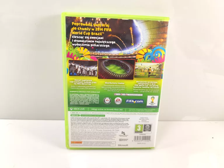 2014 FIFA WORLD CUP BRAZIL MICROSOFT XBOX 360