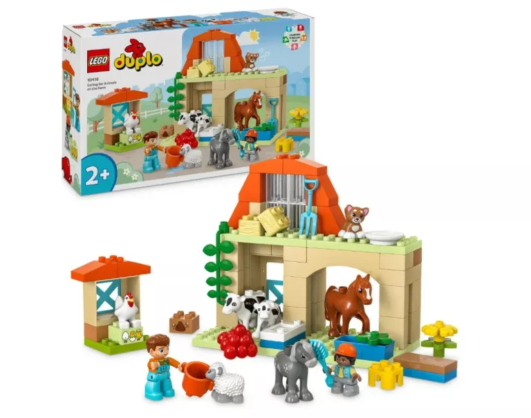 [ USZKODZONE OPAKOWANIE ] LEGO DUPLO 10416 OPIEKA NAD ZWIERZĘTAMI NA FARMI